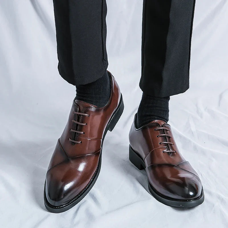 Novara™ | Zuave Leather Derby