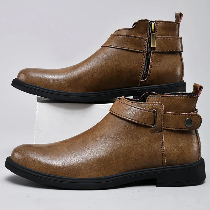 Novara™ | Martinez Genuine Leather Boots