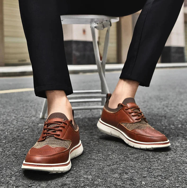 Novara™ | Madox Genuine Leather Shoes