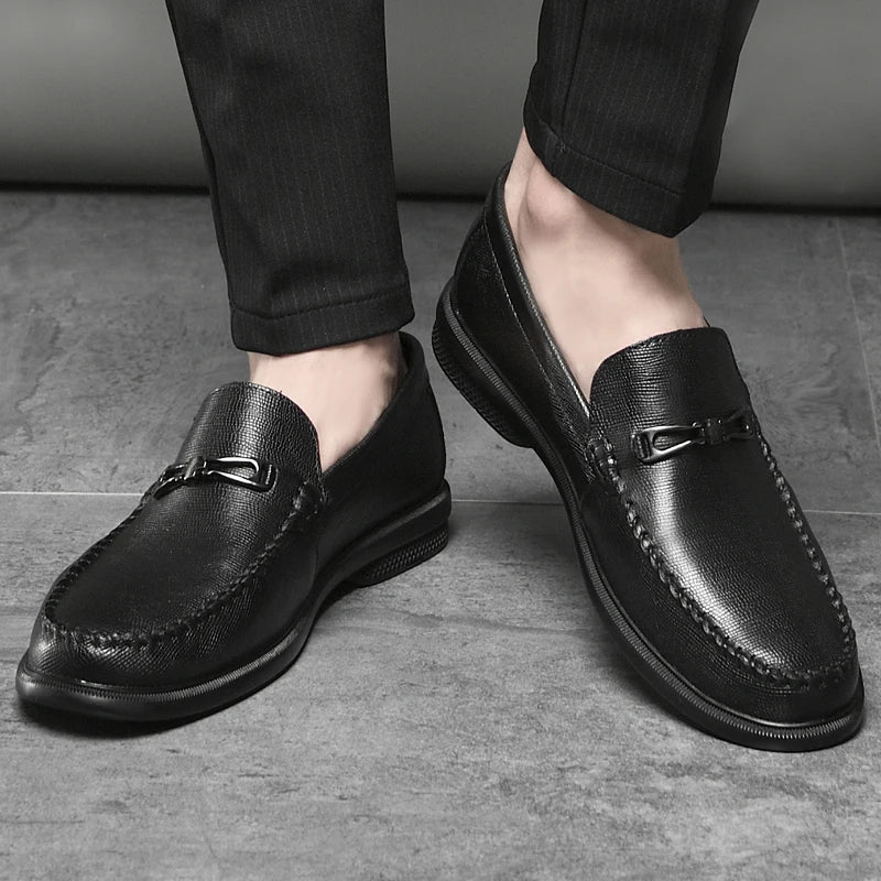 Novara™ | Belvedere Genuine Leather Loafers