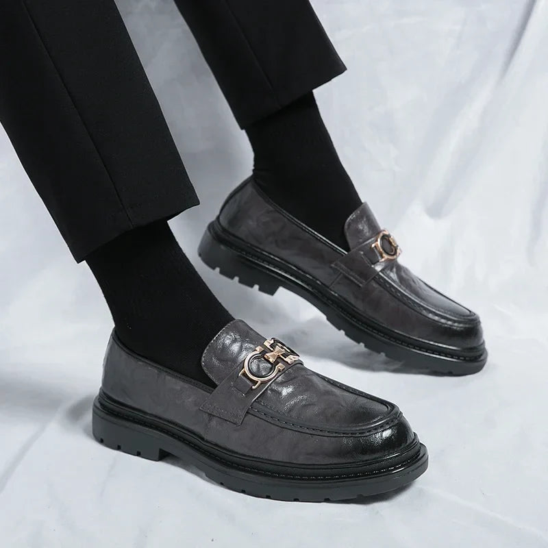 Novara™ | Wilbur Leather Loafers