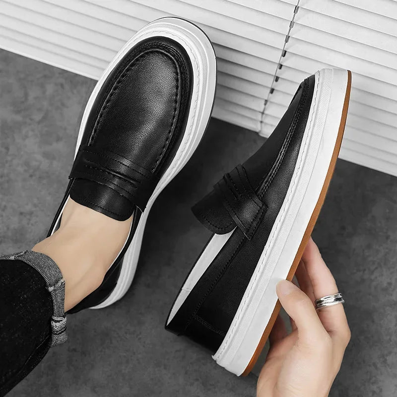 Novara™ | Moico Genuine Leather Loafers