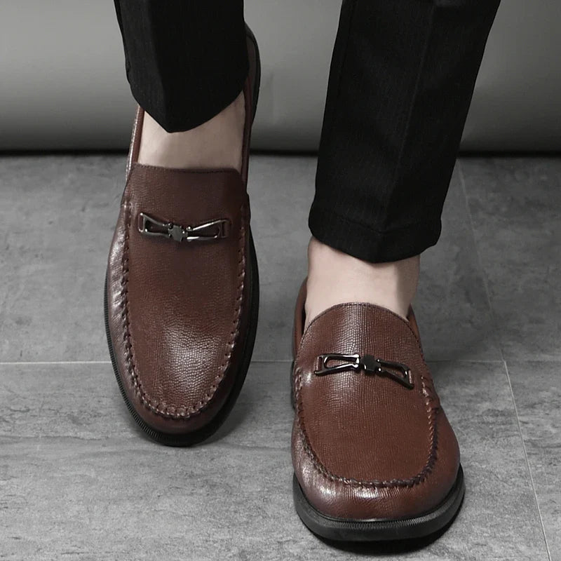 Novara™ | Belvedere Genuine Leather Loafers