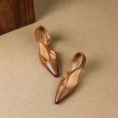 Novara™ | Triana Genuine Leather Heels