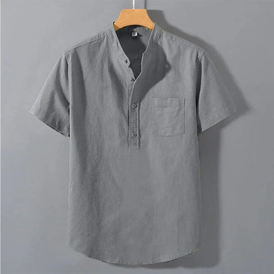 Novara™ | Vartos Cotton-Linen T-Shirt