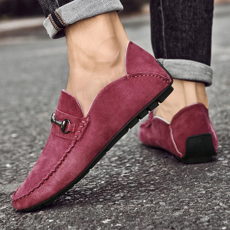 Novara™ | Astire Genuine Suede Loafers