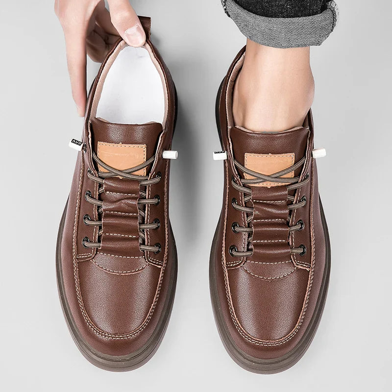 Novara™ | Holmes Genuine Leather Sneakers