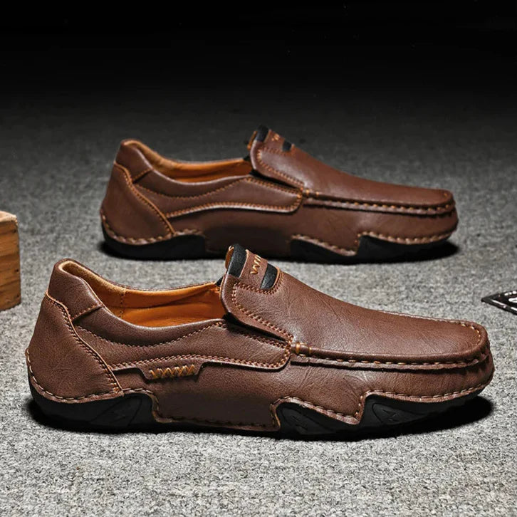 Novara™ | Vanler Leather Loafers