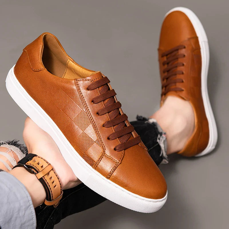 Novara™ | Vinci Leather Sneakers