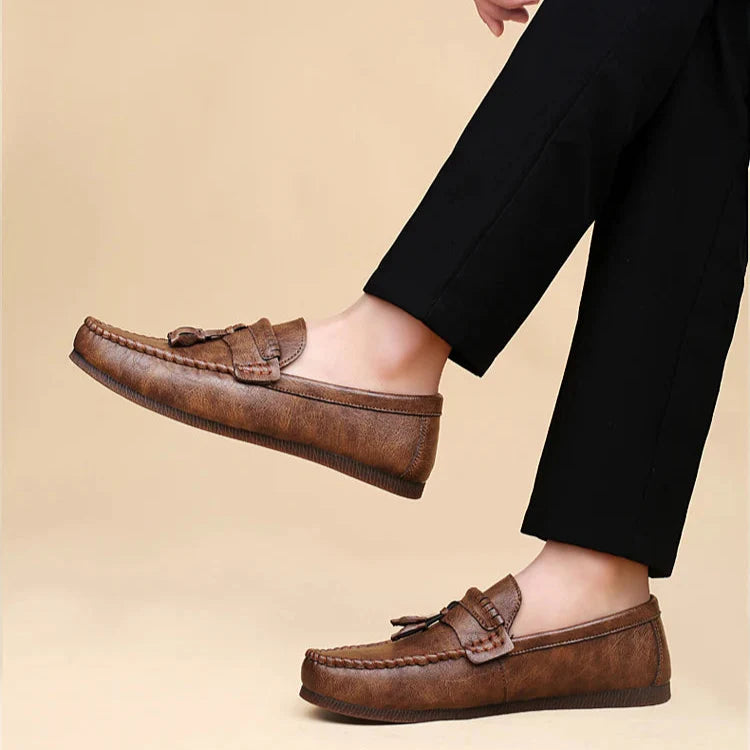 Novara™ | Moclyn Leather Loafers