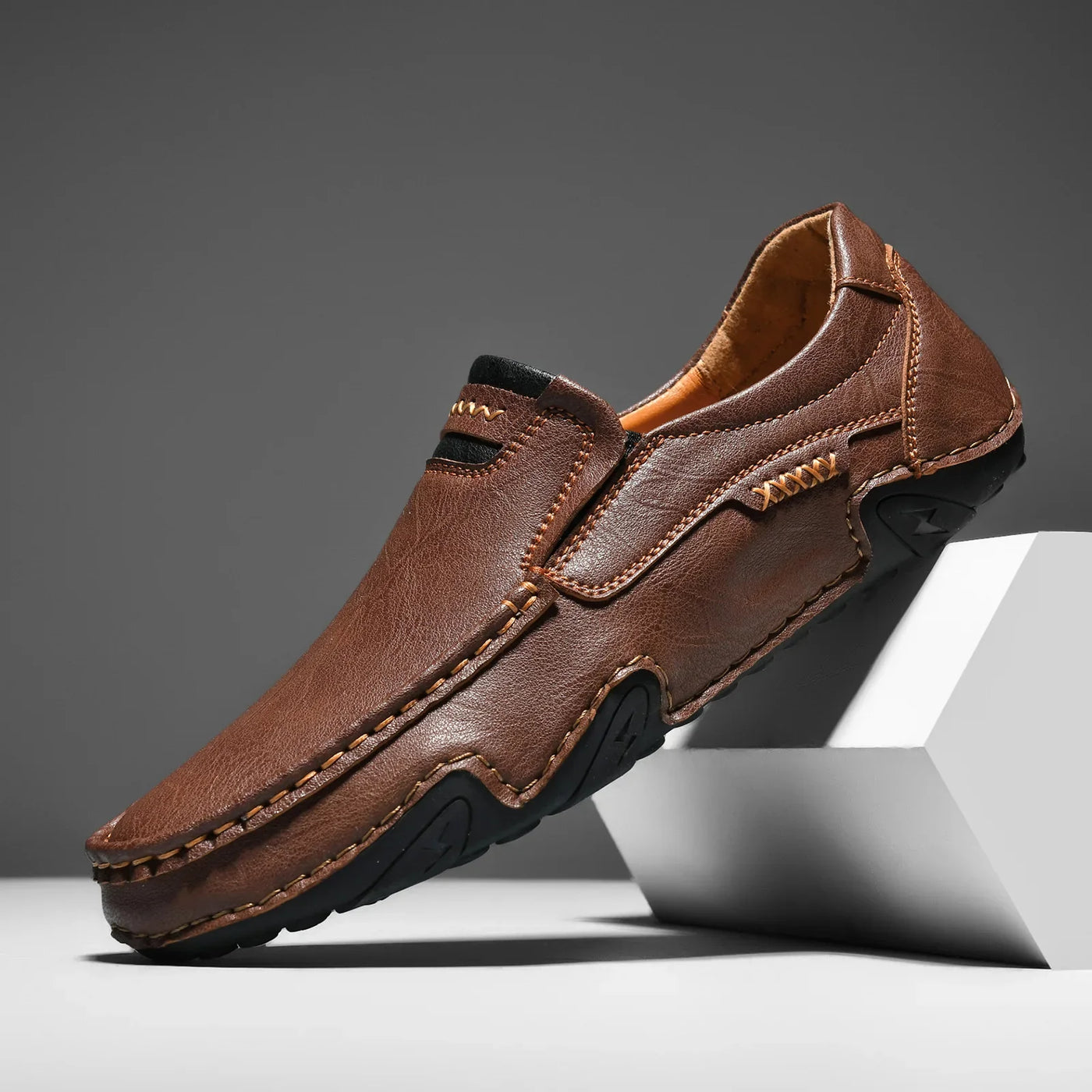 Novara™ | Vanler Leather Loafers
