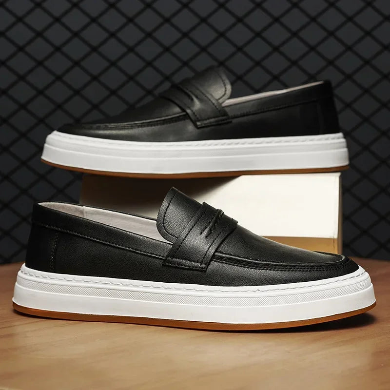 Novara™ | Moico Genuine Leather Loafers