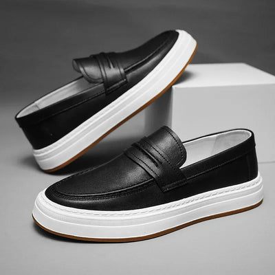 Novara™ | Moico Genuine Leather Loafers
