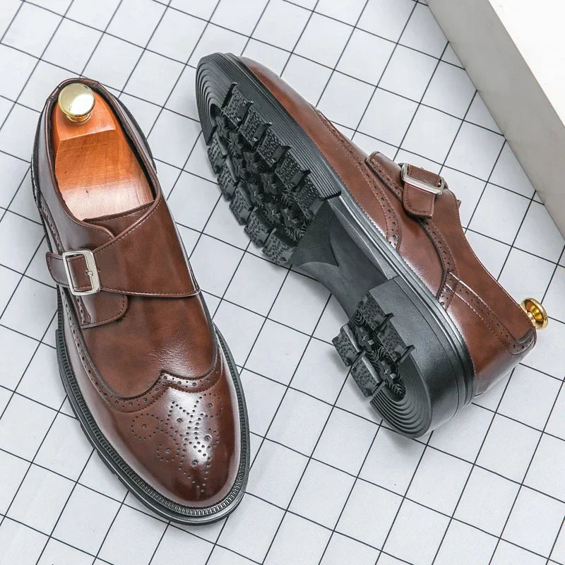 Novara™ | Sarto Buckle Dress Shoes