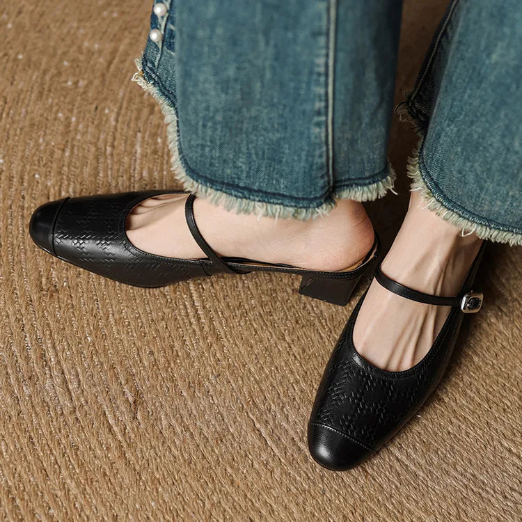 Novara™ | Berla Genuine Leather Mules