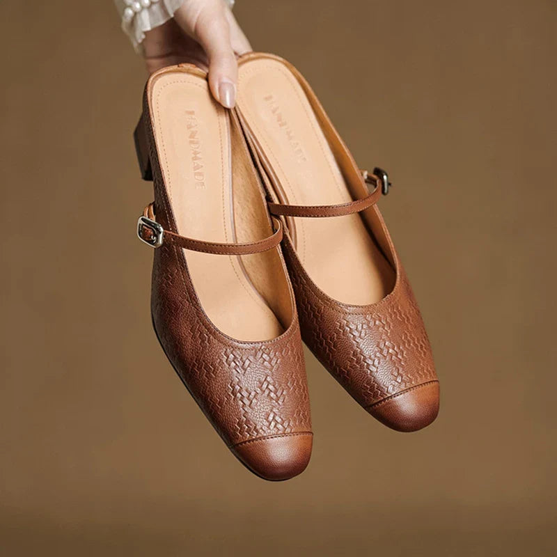 Novara™ | Berla Genuine Leather Mules
