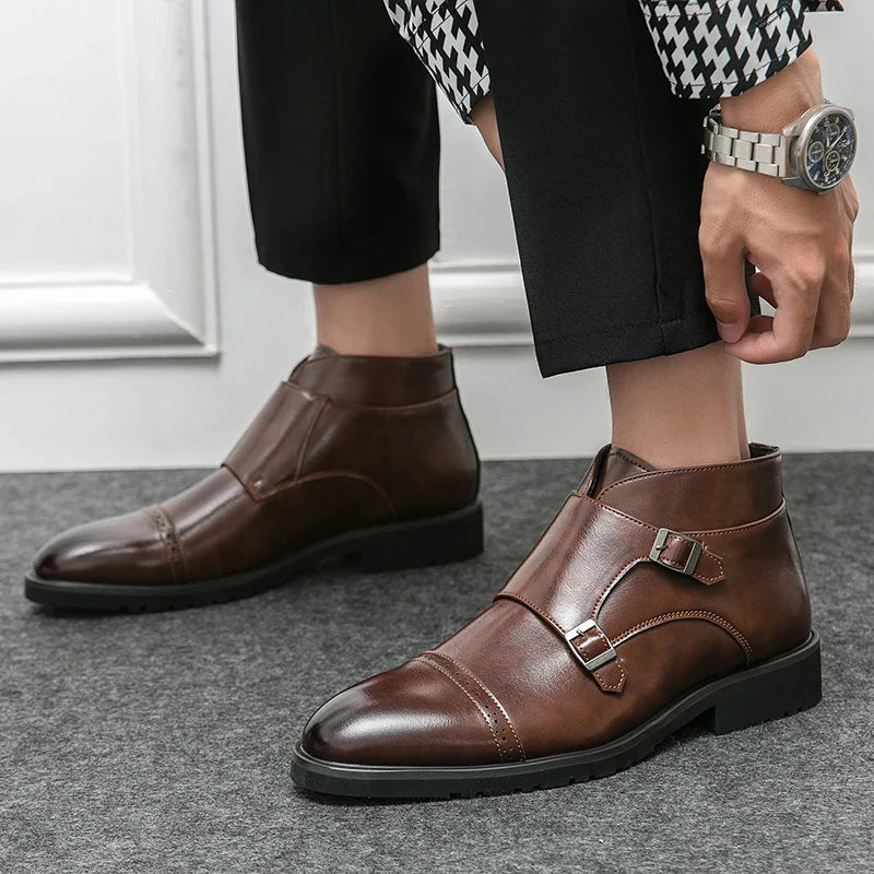 Novara™ | Vargas Double Monk Boots