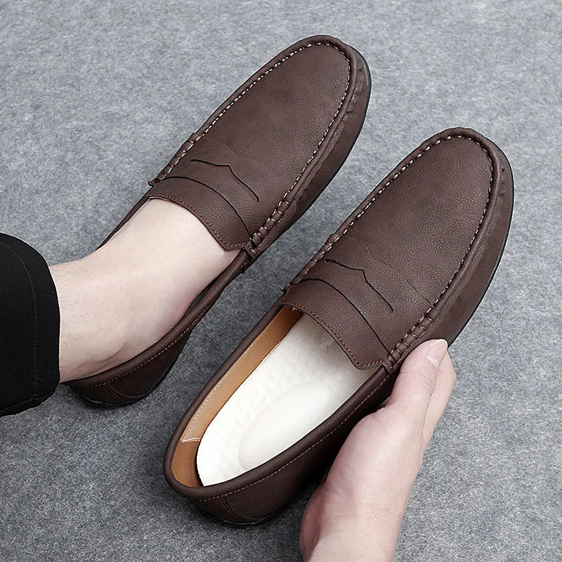 Novara™ | Travor Genuine Leather Loafers
