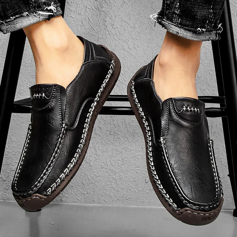 Novara™ | Caruso Genuine Leather Loafers