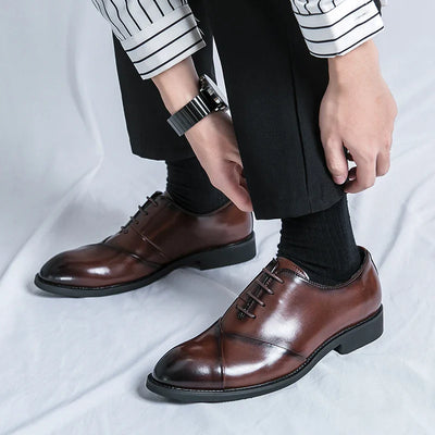 Novara™ | Zuave Leather Derby