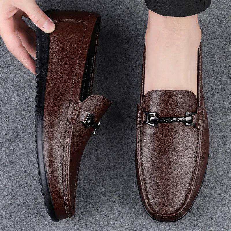 Novara™ | Rey Genuine Leather Loafers