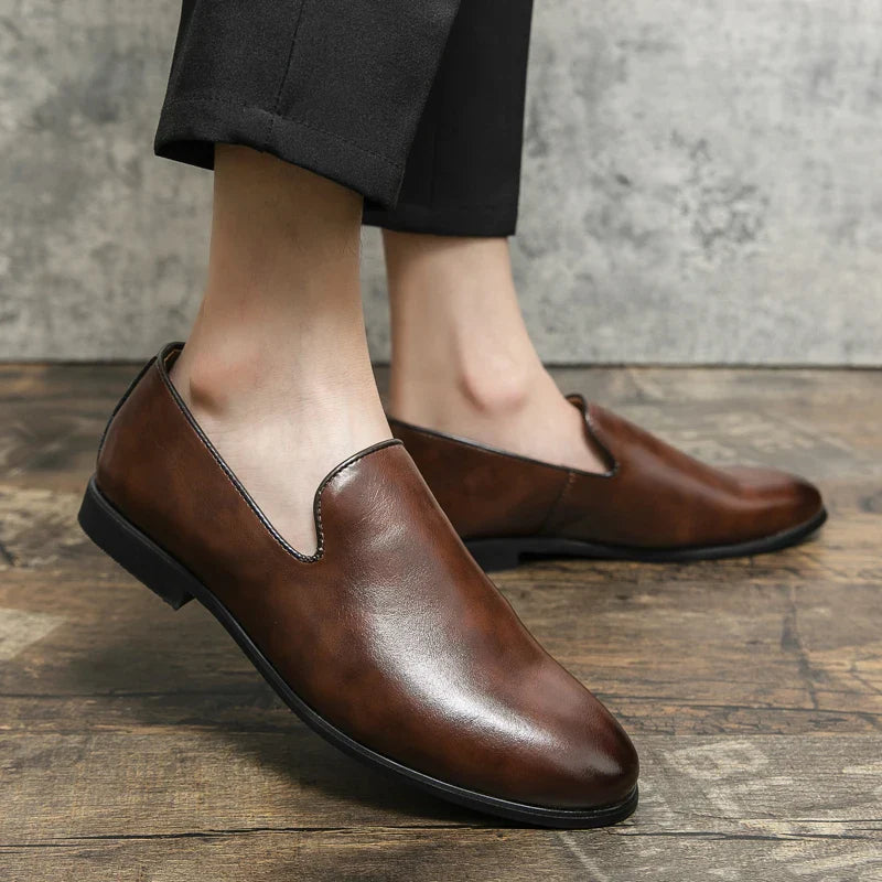 Novara™ | Stratos Genuine Leather Loafers