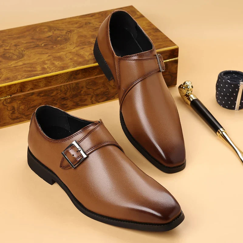 Novara™ | Preston Genuine Leather Shoes