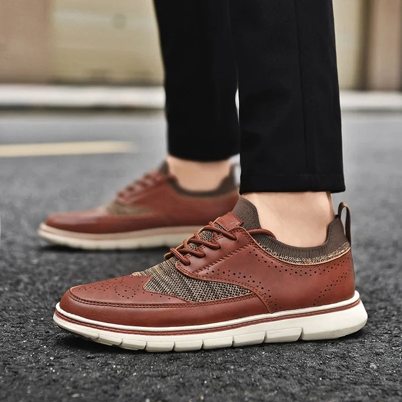 Novara™ | Madox Genuine Leather Shoes