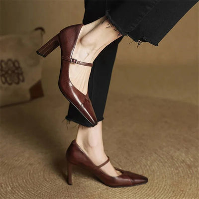 Novara™ | Emily Genuine Leather Heels