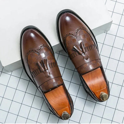 Novara™ | Elixor Genuine Leather Loafers