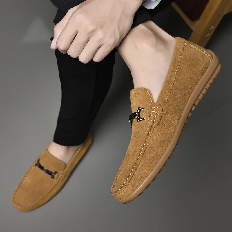 Novara™ | Lendro Suede Loafers