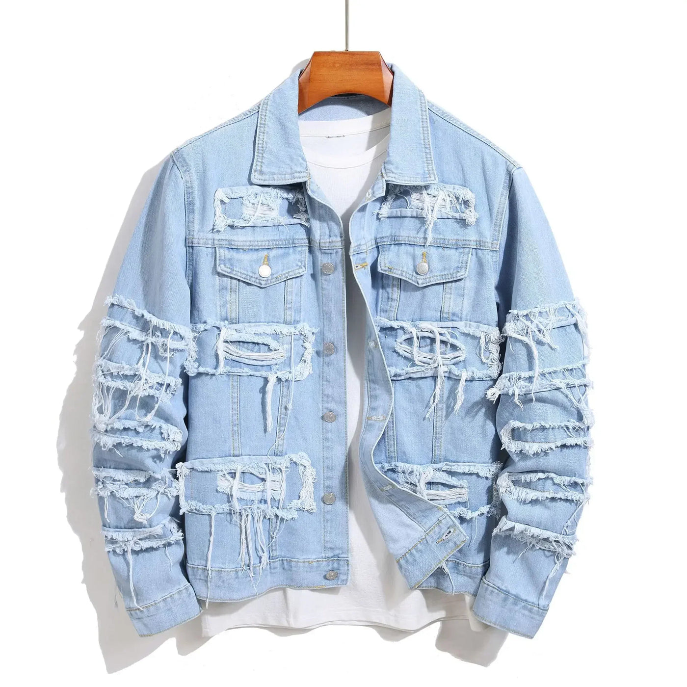 Novara™ | Fray Denim Jacket