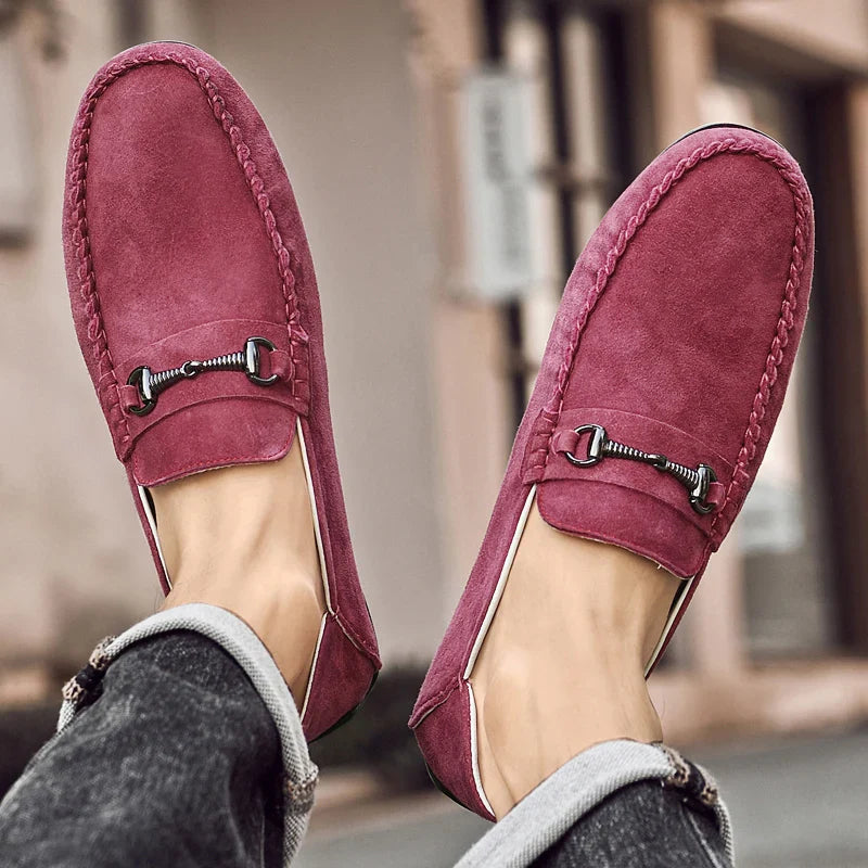 Novara™ | Astire Genuine Suede Loafers