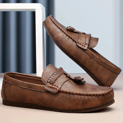 Novara™ | Moclyn Leather Loafers
