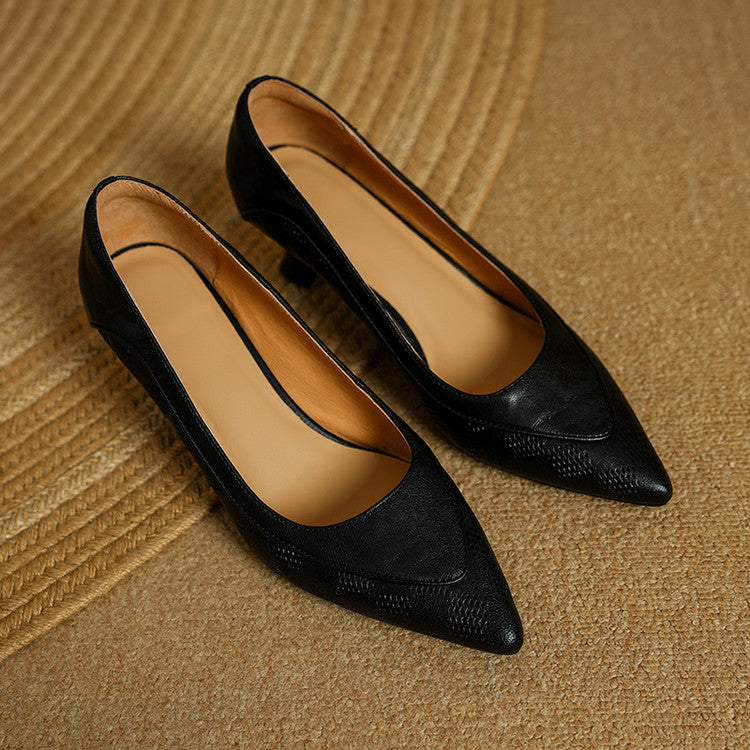 Novara™ | Belle Genuine Leather Heels