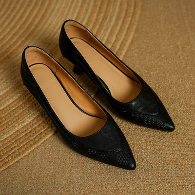 Novara™ | Belle Genuine Leather Heels