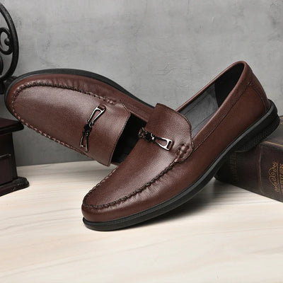 Novara™ | Belvedere Genuine Leather Loafers