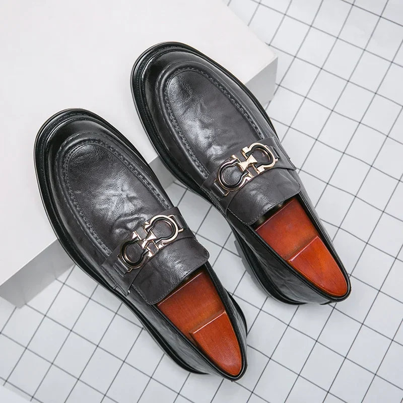 Novara™ | Wilbur Leather Loafers