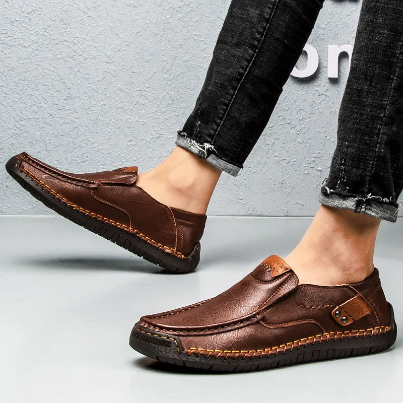 Novara™ | Caruso Genuine Leather Loafers