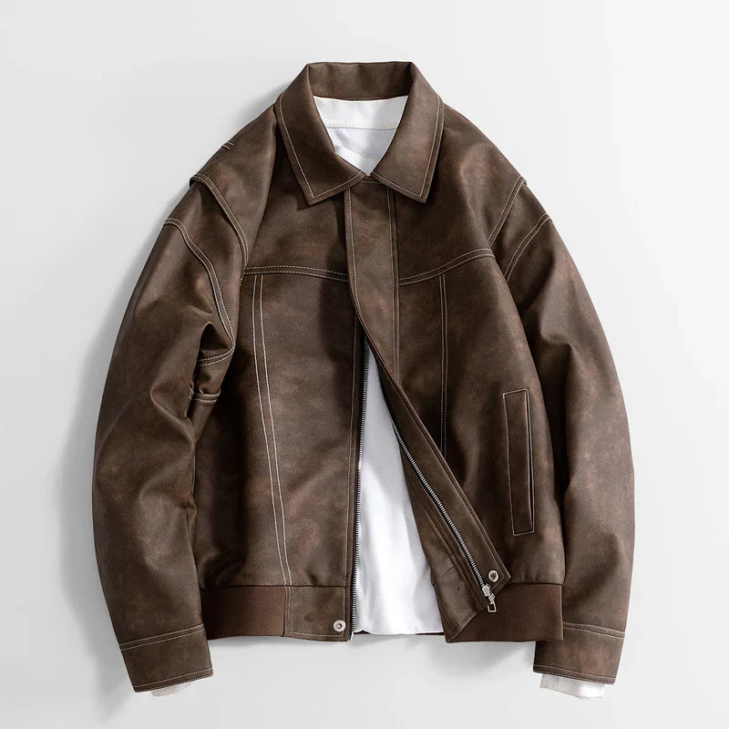 Novara™ | Morecu Leather jacket
