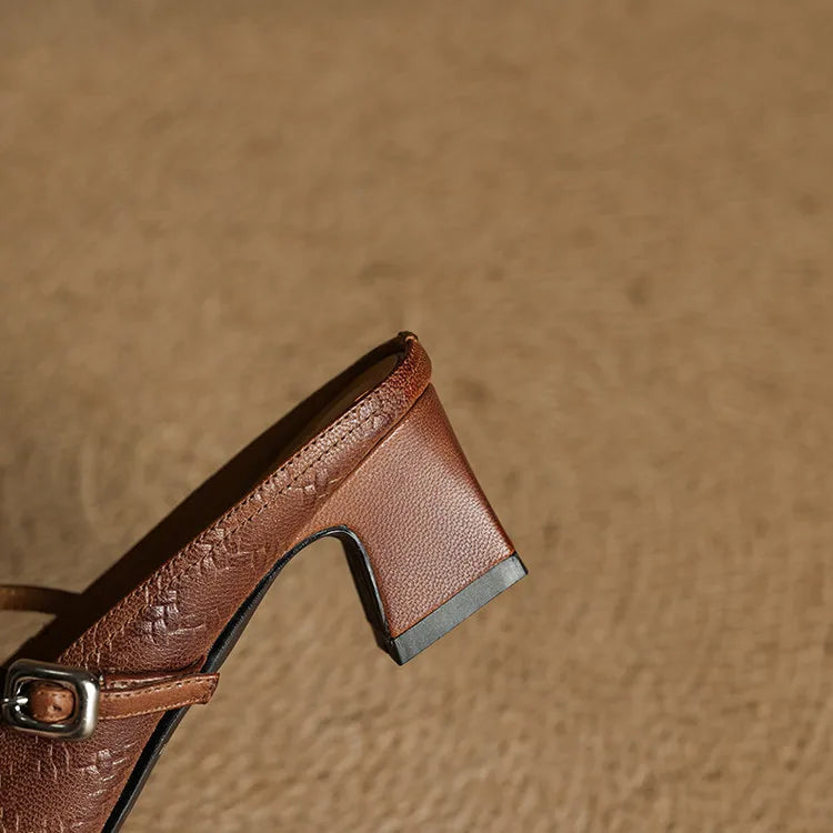 Novara™ | Berla Genuine Leather Mules
