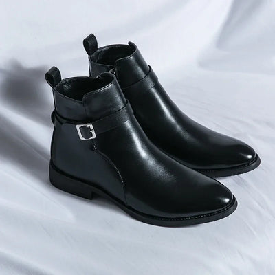 Novara™ | Sergio Genuine Leather Chelsea Boots
