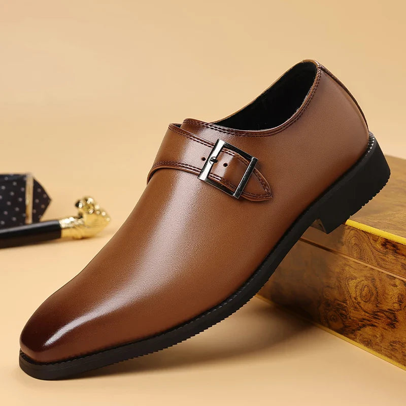 Novara™ | Preston Genuine Leather Shoes