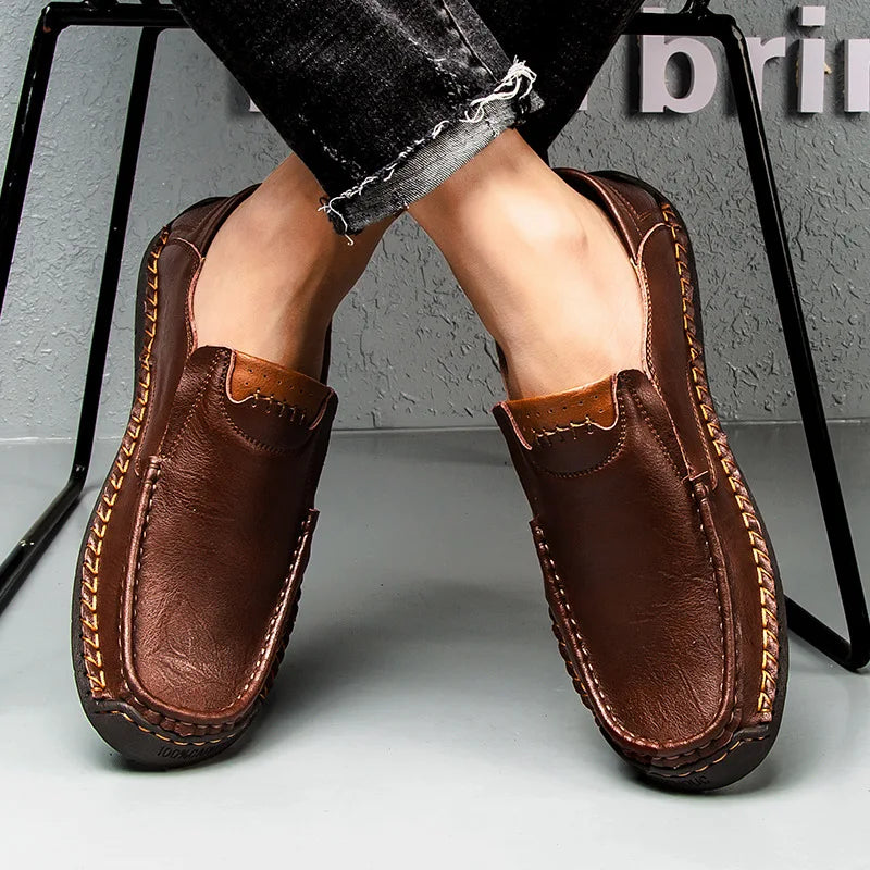 Novara™ | Caruso Genuine Leather Loafers