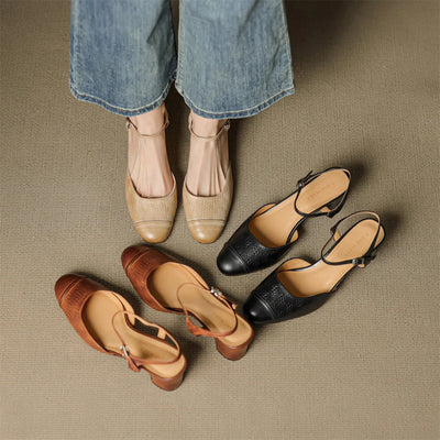 Novara™ | Valery Genuine Leather Pumps