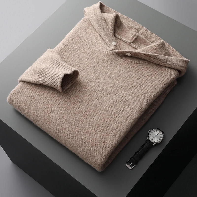 Novara™ | Zenith 100% Cashmere Hoodie