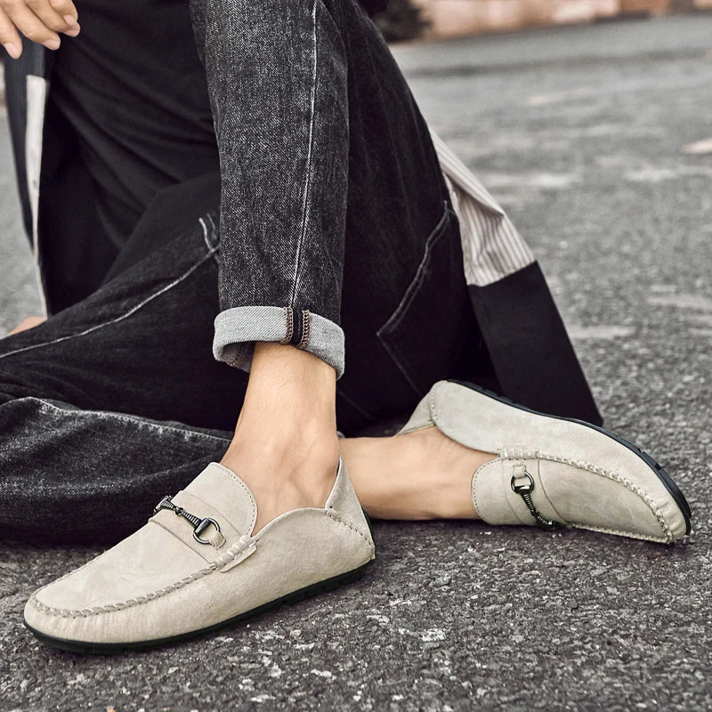 Novara™ | Astire Genuine Suede Loafers