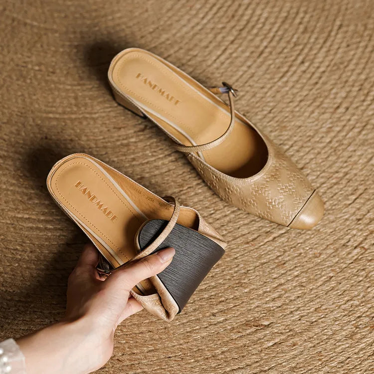 Novara™ | Berla Genuine Leather Mules