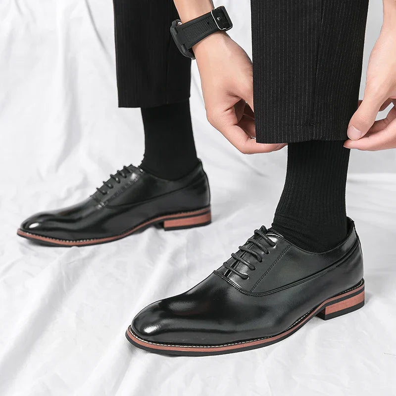 Novara™ | Vittorio Leather Oxfords