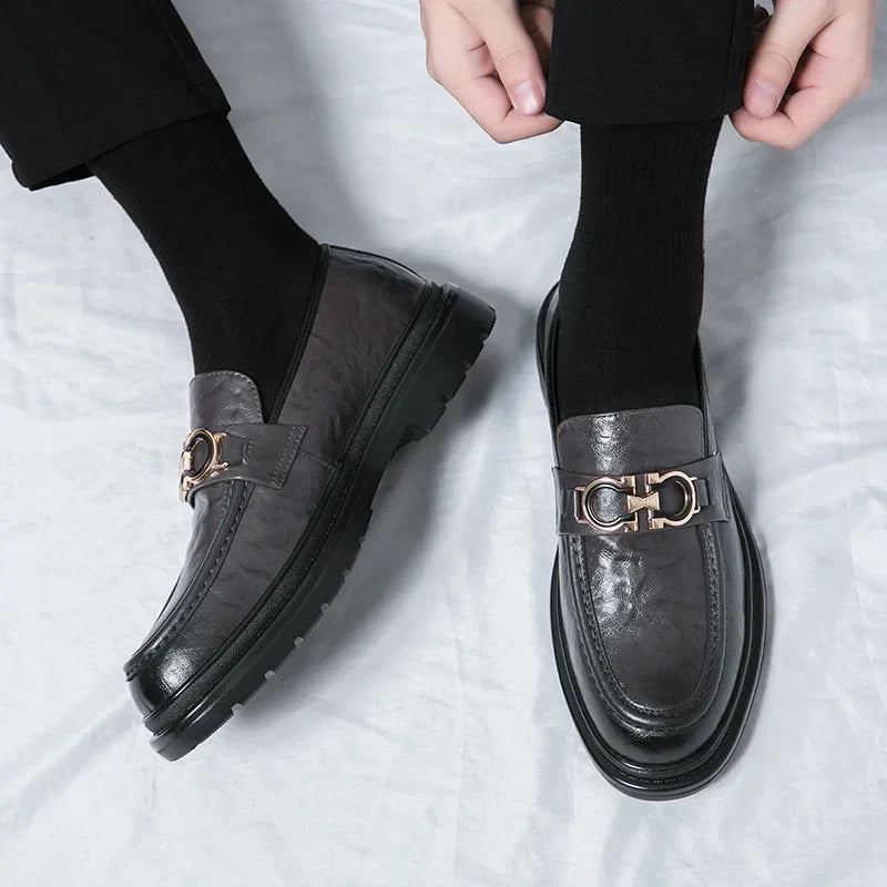 Novara™ | Wilbur Leather Loafers